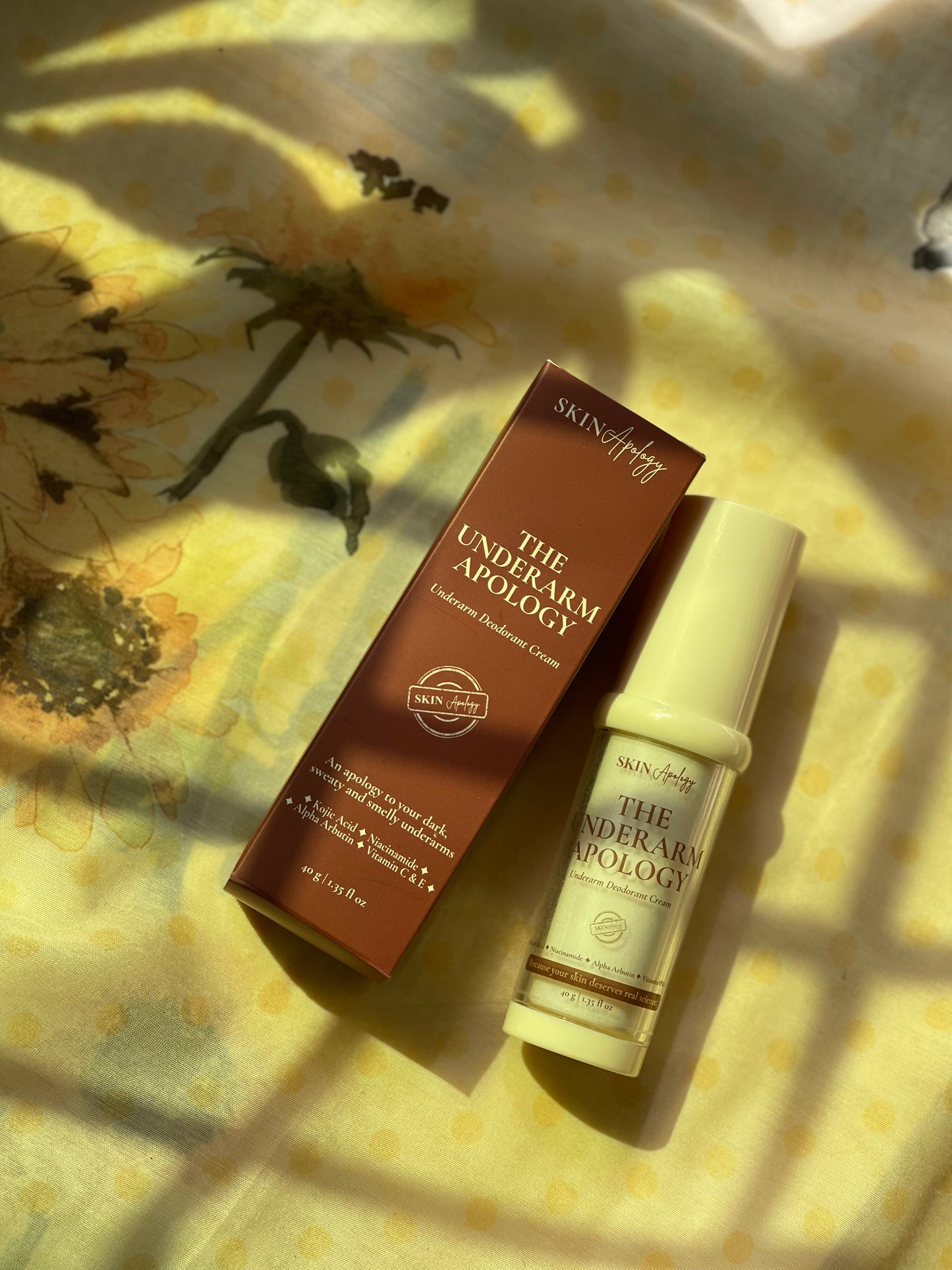 The Underarm Apology - Underarm Deodorant Cream · 40g / 1.35 fl oz