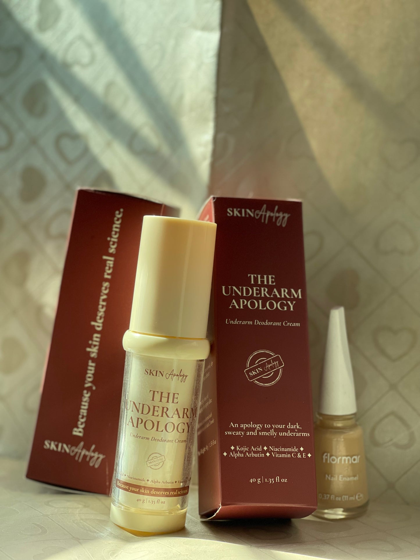 The Underarm Apology - Underarm Deodorant Cream · 40g / 1.35 fl oz