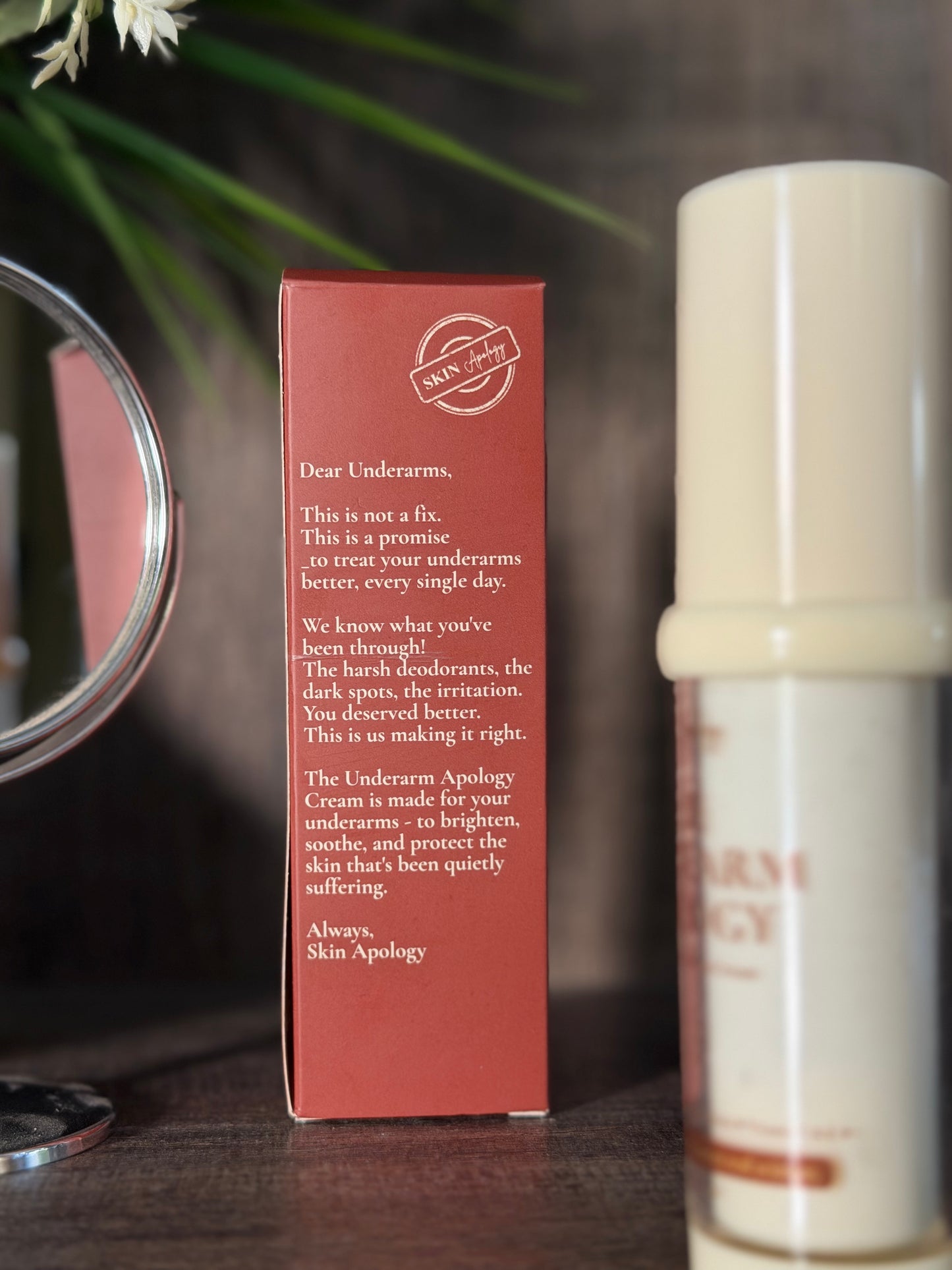 The Underarm Apology – Brightening & Odour-Fighting Underarm Deodorant Cream · 40g / 1.35 fl oz