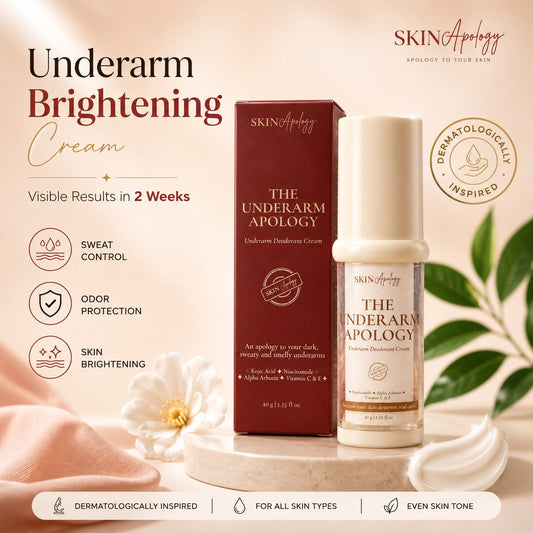 The Underarm Apology – Brightening & Odour-Fighting Underarm Deodorant Cream · 40g / 1.35 fl oz
